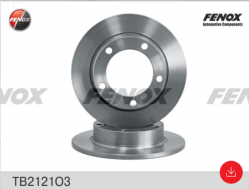 Тормозной диск ВАЗ 2121 ТВ2121 О3 FENOX